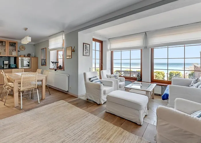 Dom & House - Orlowskie Molo Przy Plazy Z Widokiem Na Morze דירה גדינייה